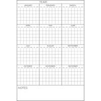Calendrier annuel-Peler et coller