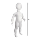 Eddie's - Mannequin enfant - 18 - 24 Mois - Blanc (151051-1)-polyéthylène