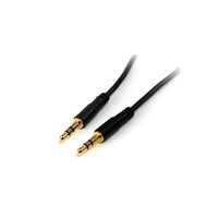 StarTech  Câble audio MU6MMS mâle vers mâle de 6 pi-Connecteurs mini mâles de 3,5 mm pour connecter facilement deux appareils