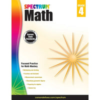 Livre numérique : Spectrum - Spectrum Math, 704564-EB, 4e année-Vous recevrez deux courriels : le premier confirmant la totalité de votre commande et le second comportant un lien de téléchargement. Vous pourrez utiliser le lien de téléchargement immédiatement ou plus tard, comme vous le voulez.