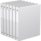 Davis Group Super économie, Reliure à anneaux ronds 1 po, paquet de 6 – Blanc-3 Reliure À Anneaux