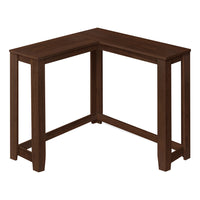 Monarch Specialties - 3661 Table D'Appoint Console De Coin 36 po L - Cerise-Table d'entree avec un design d'angle unique dans une finition bois cerise.