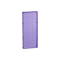 Azar Displays – Panneau mural à un côté avec panneau perforé 20 x 8 po, violet translucide, 2/paquet (770820-PUR)-Pour surfaces planes
