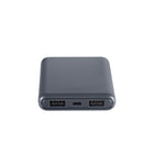 Basic Tech - Banque d'alimentation Basic Tech 5000mAh, Charbon-Voyant DEL