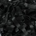 JAM PAPER - elastiques colores, Taille 107, Paquet de 50, Noir-Taille : 107 (7 x 3/5 pouces)