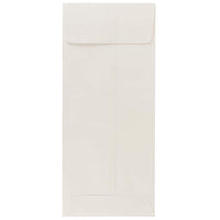JAM Paper Enveloppes à ouverture au sommet et rabat droit gommé, 4 1/2 x 10 3/8 po, blanches, 1000 par paquet-Blanc