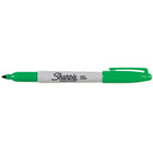 Sharpie - Marqueurs permanents − Pointe fine − Vert − Paquet de 12-Le marqueur permanent le plus vendu au monde