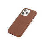 General Supply Goods + Co Vegan Leather Case for iPhone 13/13 Pro - Cognac-Cuir végétal doux
