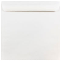 JAM Paper Enveloppes de 10 x 10 po, blanc, 50/paquet-Enveloppes blanches