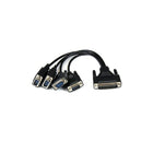 StarTech  Carte double PCI Express à 4 ports série, 2 x RS232 et 2 x RS422/RS485-Comprend des supports de montage pleine hauteur et de faible encombrement/demi-hauteur garantissant leur installation sur des systèmes aux formats différents