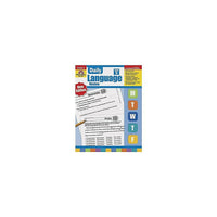 Evan-moor Daily Language Review Livre d'édition pour enseignants, 5e année-Daily Language Review suit le modèle basé sur la recherche d'une pratique fréquente et ciblée pour aider les étudiants à acquérir et à conserver leurs compétences