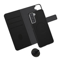TUFF 8 Samsung Galaxy S21 Plus Switch Wallet With Antimicrobial - Noir-Aimant détachable: le boîtier intérieur et le portefeuille sont faciles à combiner et peuvent être retirés avec la même facilité grâce à l'aimant.