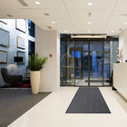 Mat Tech - Oxford Lite, tapis d'entrée,  3' x 10', gris/noir-Tapis d'Entrée Essuie-pieds