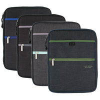 Reliure à 3 anneaux de 1 po à fermeture éclair Carry-All Five Star - assortiment-Reliure à anneaux 1 po dans des couleurs assorties avec une capacité de 375 feuilles (225 feuilles dans un anneau rond de 1 po et 150 feuilles dans un classeur)