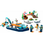 LEGO - City Le Bateau d'Exploration sous-Marine - 182 pièces-182 pièces