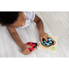Beleduc - Puzzle à couches "Coccinelle"-Composants entièrement en bois !