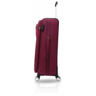 TUCCI Italy - TURISTA Valise à roulettes 30 po - Rouge-Intérieur de luxe