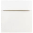 JAM Paper Enveloppes carrées de 8 x 8 po, blanc, 50/paquet-Enveloppes carrées en papier blanc ordinaire