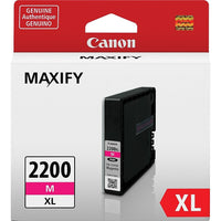 Canon – Réservoir d'encre magenta PGI-2200 XL (9269B001), haut rendement-Donne jusqu'à 1500 pages