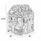 Bankers Box - Maison de jeu Au jeu - 32 l x 38 L x 48 H po - Halloween-Fabrication solide et sans danger : Carton ondulé 32-ECT avec des bords arrondis adaptés aux enfants offre force et sécurité pour des heures de jeu, La conception sans plomb est certifiée selon la norme F963 Spécification standard de sécurité des consommateurs