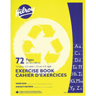 Hilroy - Cahier d'exercices, ordinaire 1/2, lignes 1/2, 9 1/8 po x 7 1/8 po, 72 pages-Trouver le sujet que vous cherchez est encore plus simple grâce aux couleurs différentes des couvertures