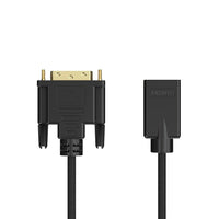 NXT Technologies - NX50637 0.5' HDMI/DVI-D Vidéo Adaptateur, Noir-Vidéo DVI à hdmi adaptateur