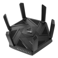 ASUS - Routeur Wi-Fi 6E tri-bande RT-AXE7800 avec bande 6 GHz - Noir-Le Wi-Fi 6E tri-bande ultra-rapide offre des vitesses allant jusqu'à 7 800 Mbps, pour des performances accrues et une connectivité plus stable