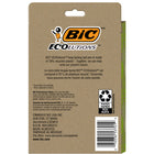 BIC - Stylos-billes bleus BIC Ecolutions Clic Stic - 1,0 mm - Bleu - Paquet de 10-Chaque stylo est fabriqué à 78 % de plastique recyclé (à l'exception de la cartouche d'encre), et l'emballage en carton à recycler est fabriqué à 100 % de matériaux recyclés
