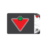 Carte-cadeau Canadian Tire de 25 $-Les récompenses Air Miles ne s'appliquent pas sur l'achat de cartes-cadeaux.