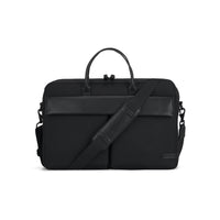 Bugatti - CollectionMadison 15.6po Briefcase - Noir-Fait de polyester et de bandes en cuirs végétaliens
