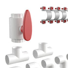 Flash Furniture - Ensemble de construction de tuyaux de 80 pieces Bright Beginnings qualite commerciale pour systeme mural STEAM-Enseigner la relation de cause à effet, la logique et les competences de raisonnement