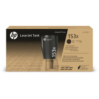 HP - Kit de recharge de toner de réservoir LaserJet 153X noir d'origine - haut rendement - Noir-Toner noir