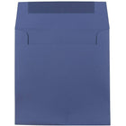 JAM Paper Enveloppes carrées, 7,5 x 7,5 po, bleu présidentiel, 1000/paquet (263913007b)-Enveloppes en papier bleu