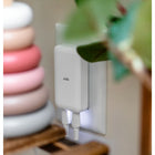 LOGiiX - Chargeur mural Power Plus 35W Slim Duo PD - Blanc-Chargez rapidement 1 appareil jusqu'à 35W ou partagez la sortie avec 2 appareils simultanément