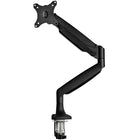 StarTech - Bras de moniteur à montage de bureau simple avec mouvement complet, noir-Construction en aluminium durable et résistante avec une finition noire attrayante