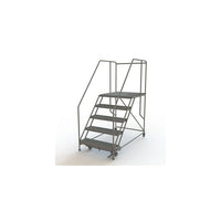 Tri-Arc – Plateforme de travail mobile, 5 marches, 50 x 36 po (WLWP153636SL)-Matériau du cadre : Acier