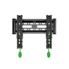Futech – Supports muraux pour téléviseur TVW006, 9 ½ po x 12 ¾ po x 2 po, noir-Degré d’inclinaison de 0 à + 15 degrés