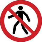 Étiquettes de sécurité ISO - interdiction-1