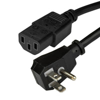 StarTech Cordon d'alimentation NEMA 5-15P à C13 plat, 10 pi-Connectez votre ordinateur, votre moniteur ou votre imprimante à une barre d'alimentation, à une prise murale ou à une unité PDU, le connecteur étant à fleur de la prise. Conçu pour supporter 125V à 10A. 18 AWG. Économise de l'espace et aide à éviter le blocage d'autres prises disponibles - Garantie à vie - Cordon d'alimentation de remplacement fiable - PXTF10101 / PXTF10110 / Cordon d'alimentation /  NEMA 5 15P à C13 - 10 pi / 3 m 