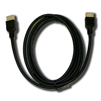TygerWire – Câble HDMI mâle à mâle de 6 pi, 0,8 x 6,3 x 6,3 po, noir-TygerWire – Câble HDMI de 6 pi mâle à mâle à 19 broches plaquées or, 1,4 v, compatible avec le 3D