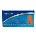 Embouts de doigt de Westcott non ventilés à usage intensif de Westcott – Très grand – Paquet de 12-Idéal pour les travaux intenses de comptage, de classement, d’assemblage et de tri