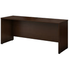 Bush – Bureau/bahut/retour de la collection Business Westfield, cerisier moka-La surface en stratifié thermofusionné offre une résistance supérieure aux égratignures et aux taches