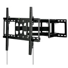 CJ Tech – Fixation murale à mouvement complet pour téléviseurs de 32 à 65 po (FM00524)-Fixation murale en acier robuste à mouvement complet