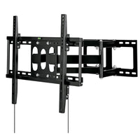 CJ Tech – Fixation murale à mouvement complet pour téléviseurs de 32 à 65 po (FM00524)-Fixation murale en acier robuste à mouvement complet