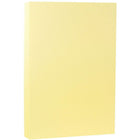 JAM Paper - Papier cartonné mat de format légal 8,5 x 14 po, 80 lb, jaune clair, 50/paquet (16729341)-Taille : 8 1/2 x 14 po