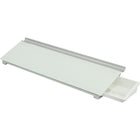 Quartet − Surface de travail à effacement sec Desktop Glass − surface blanche − sans cadre − 18 po x 6 po (3413829987)-Conçu pour s’insérer parfaitement dans l’espace entre votre écran et le clavier.