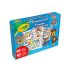 Crayola - Trousse de créativité Pat'Patrouille-CADEAUX POUR ENFANTS : Qu'il s'agisse d'un cadeau d'anniversaire ou de Noël, cette trousse de coloriage au thème de La Pat'Patrouille est parfaite pour les admirateurs de ces chiots héroïques !