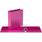 Davis Group Super offre Easyview, Reliure View à anneaux ronds 2 po, personnalisable, paquet de 6 - Rose-2 po
