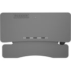 Rocelco - Élévateur de bureau électrique EDR de 37,4 po de large avec portée verticale améliorée et AC-USB - Noir-Le système de levage électrique soulève jusqu'à 33 livres
