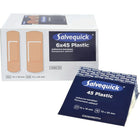Salvequick - Distributeur de bandages, recharges stériles, SAY304, 12/paquet-Contenu : 27 bandages de 3/4 x 2 27/32 po, 18 bandages de 1 x 2 27/32 po